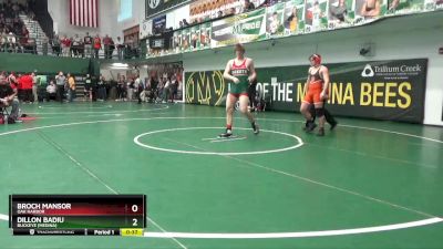 190 lbs Cons. Round 5 - Broch Mansor, Oak Harbor vs Dillon Badiu, Buckeye (Medina)