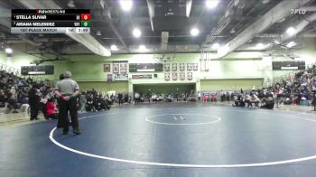 120 lbs 1st Place Match - Stella Slivar, EAGLE ROCK vs Ariana Melendez, Van Nuys