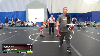 44 lbs Round 4 (6 Team) - Cooper Corona, Team Gotcha vs Adam Gogol, TWFOC