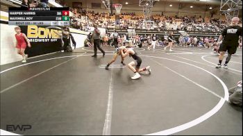 58 lbs Rr Rnd 2 - Harper Harris, Shelton Wrestling Academy vs Maxwell Roy, Standfast OKC