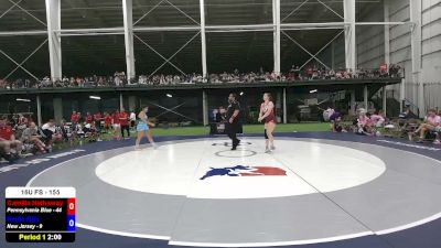155 lbs Camilla Hathaway, Pennsylvania Blue vs Nadia Bibi, New Jersey
