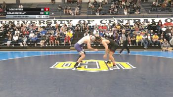174 lbs Quarterfinal - Nolan Mckelvy, Kentucky Wesleyan vs Cole Ritter, Maryville