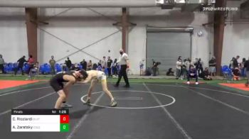 120 lbs Final - Caedyn Ricciardi, Buxton vs Abraham Zaretsky, Colon Trained