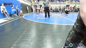 40 lbs Quarterfinal - Greyson Summitt, N/A vs Boston Flinn, Team Worx Wrestling Club