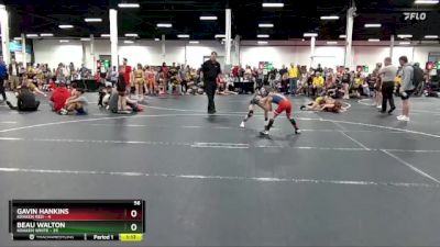 56 lbs Semis (4 Team) - Beau Walton, Kraken White vs Gavin Hankins, Kraken Red