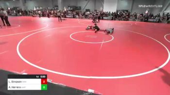 138 lbs Consi Of 16 #1 - Lucian Simpson, Grindhouse WC vs Alex Herrera, Unattached