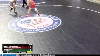 113 lbs Champ. Round 1 - Ryan Voth, California vs Arno Vardanyan, International Sport Union (ISU)