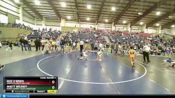 72 lbs Cons. Round 3 - Nox O`Brien, Wasatch Wrestling Club vs Rhett Brundy, North Summit Youth Wrestling