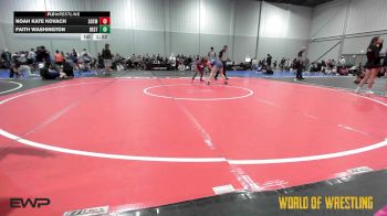 100 lbs Rr Rnd 5 - Noah Kate Kovach, SOTM Big vs Faith Washington, Best Trained 7-12 1