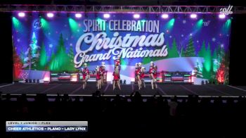 Cheer Athletics - Plano - Lady Lynx [2025 L1 Junior - Flex] 2025 Spirit Celebration Christmas Grand Nationals