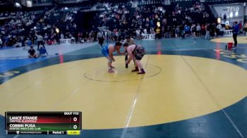 285 lbs Quarterfinal - Lance Stange, Crofton-Bloomfield vs Corbin Puga, Norton Wrestling Club