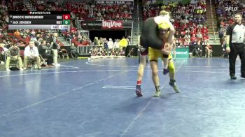 2A-150 lbs Cons. Round 2 - Brock Bergmeier, Union, LaPorte City vs Jax Jensen, Winterset
