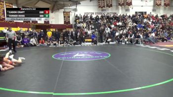 113 lbs 5th Place Match - Turner Ross, Edmond North vs Cason Craft, Coweta