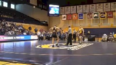 197lbs Eric Simaz Central Michigan- vs. Adam Cogar Kent State-