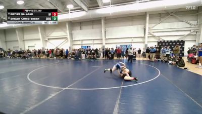 155 lbs Cons. Round 6 - Brylee Salazar, West Field vs Shelby Christensen, Salem Hills