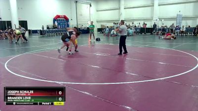 285 lbs Round 1 (10 Team) - Joseph Schulze, Camden Greasers vs Branden Love, Avon Wrestling Club