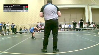 69 lbs Consi Of 16 #2 - Aamir Jones, Threshold WC vs Noah Choi, Rancho Bernardo HS