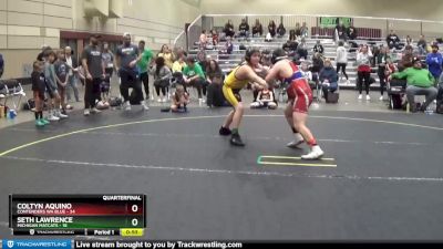 Quarterfinals (8 Team) - Seth Lawrence, Michigan Matcats vs Coltyn Aquino, Contenders WA Blue