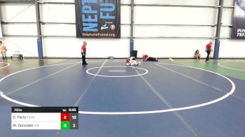 70 lbs Rr Rnd 2 - Grayden Paris, POWA vs Maddon Gonzalez, Indiana Outlaws Red