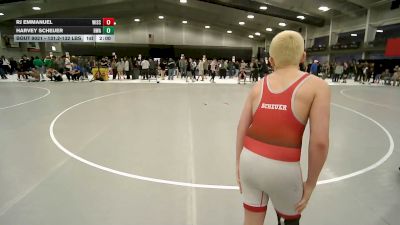 131.2-132 lbs Champ. Round 1 - RJ Emmanuel, Wisconsin vs Harvey Scheuer, Heartland Wrestling Academy