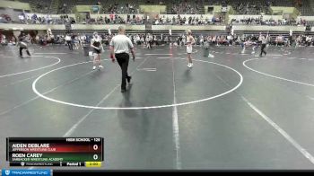 125 lbs Quarterfinal - Roen Carey, Sarbacker Wrestling Academy vs Aiden DeBlare, Jefferson Wrestling Club