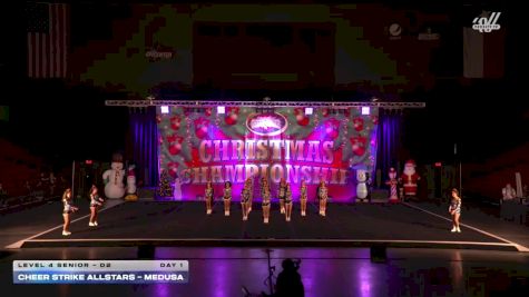Cheer Strike Allstars - Medusa [2025 L4 Senior - D2 Day 1] 2025 Cheer Power Holiday Showdown Houston
