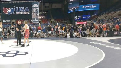 138 lbs Cons. Sub-rd Of 16 - Jacob Woehr, Texas vs Josiah Sims, Ohio
