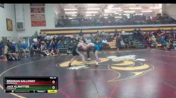152 lbs Quarterfinal - Brennan Galloway, Bremerton vs Jack Klawitter, Centralia