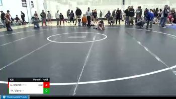 109 lbs Quarterfinal - Haley Viars, King William vs Cooper Brandt, Mat Pack WC, Wilson MemorialHS