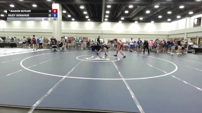 175 lbs Cons. Round 3 - Mason Butler, TN vs Riley Donahue, SC