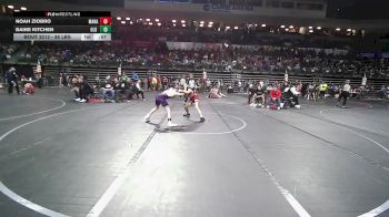 85 lbs Consi Of 16 #2 - Noah Ziobro, Manalapan vs Baine Kitchen, Old Bridge