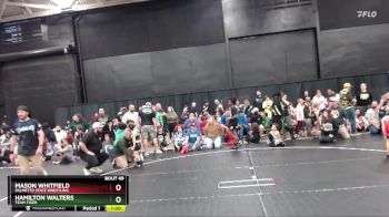 47 lbs Cons. Round 3 - Mason Whitfield, Palmetto State Wrestling vs Hamilton Walters, Team Tiger