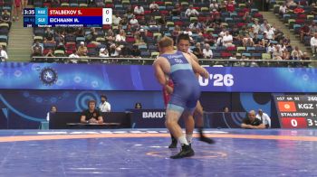 92 kg Repechage - Sanjar Stalbekov, Kyrgyzstan vs Matti Eichmann, Switzerland
