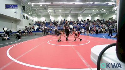 100 lbs Consi Of 8 #2 - Zachery Wise Jr, Okmulgee vs Jesse Henson, Berryhill Wrestling Club