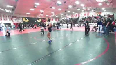 110 lbs Champ. Round 2 - Zoey Caban, Yucca Valley vs Angelica Serratos, Santa Ana
