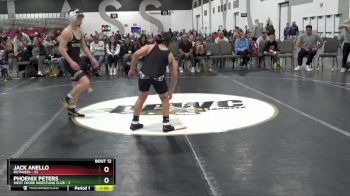 100 lbs Placement Matches (8 Team) - Phoenix Peters, West Shore Wrestling Club vs Jack Anello, Ruthless