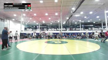 154 lbs Consi Of 4 - Joey Losee, Journeymen Wrestling Blue - HSC vs Justin McGarrigle, Steller Trained Seripas - HSC