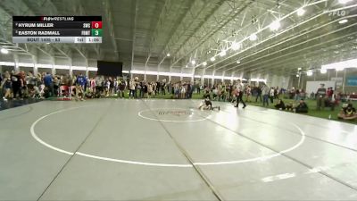 83 lbs Semifinal - Easton Radmall, Champions Wrestling Club vs Hyrum Miller, Shootbox Wrestling Club