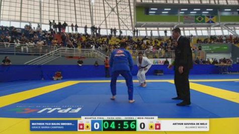 ARTHUR GOUVEIA DE MELO vs MATHEUS YUJI BALOG SMOSKOVISKY 2026 FPJJ Circuito Paulista GI Etapa 3