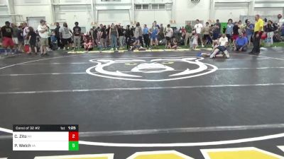 102-S Mats 1-5 3:00pm lbs Consi Of 32 #2 - Colin Zito, NY vs Parker Welch, VA