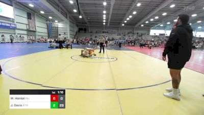 138 lbs Rr Rnd 1 - Myles Henkel, PAL Tropics vs Jaden Davis, Attrition Wrestling Gold