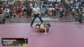 106 lbs Round 2 - Lucas Reeder, Pleasant Valley vs Benjamin Jurkovic, Tinley Park (Andrew)