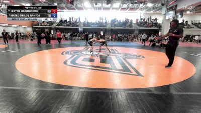 100-109 lbs Champ. Round 2 - Mateo De Los Santos, Trailblazers vs Jaxten Harrington, Ozark