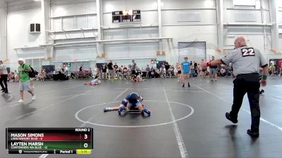 60 lbs Round 2 (6 Team) - Layten Marsh, Contenders WA Blue vs Mason Simons, Lake/Armory Blue