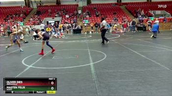 68 lbs Cons. Round 3 - Oliver Dies, Brecksville vs Masten Felix, OCRTC