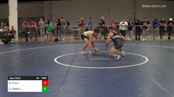 Match - Nicholas Fine, Ri vs David Pagan, Fl