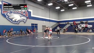 190 lbs Round 2 (3 Team) - Sophie Samler, Allen vs Marlie Fiapai, Lubbock Cooper