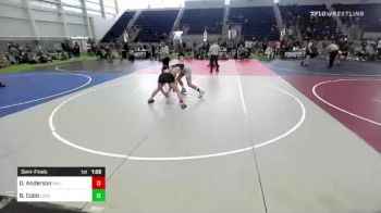 130 lbs Semifinal - Dean Anderson, Valiant CP vs Brody Cobb, Lions WC