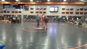 170 lbs 3rd Place Match - Addison Bowman, Prairie, Cedar Rapids vs Aurora Lloyd, Linn-Mar