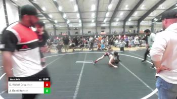 102 lbs 3rd Place - Declan Rickel Cruz, Team Aggression vs Jacob Gambito, Scrap Yard Garage